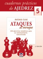 Cuadernos prácticos de ajedrez 5. Ataques de enroque – ISBN 978-84-7902-625-7. Ediciones Tutor