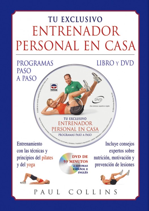 Tu exclusivo entrenador personal en casa. Libro y DVD – ISBN 978-84-7902-565-6. Ediciones Tutor